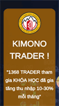 Mobile Screenshot of kimonotrader.com
